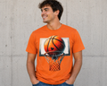 🏀 Basketball Love DTF Transfer – Premium Heat Transfer Design