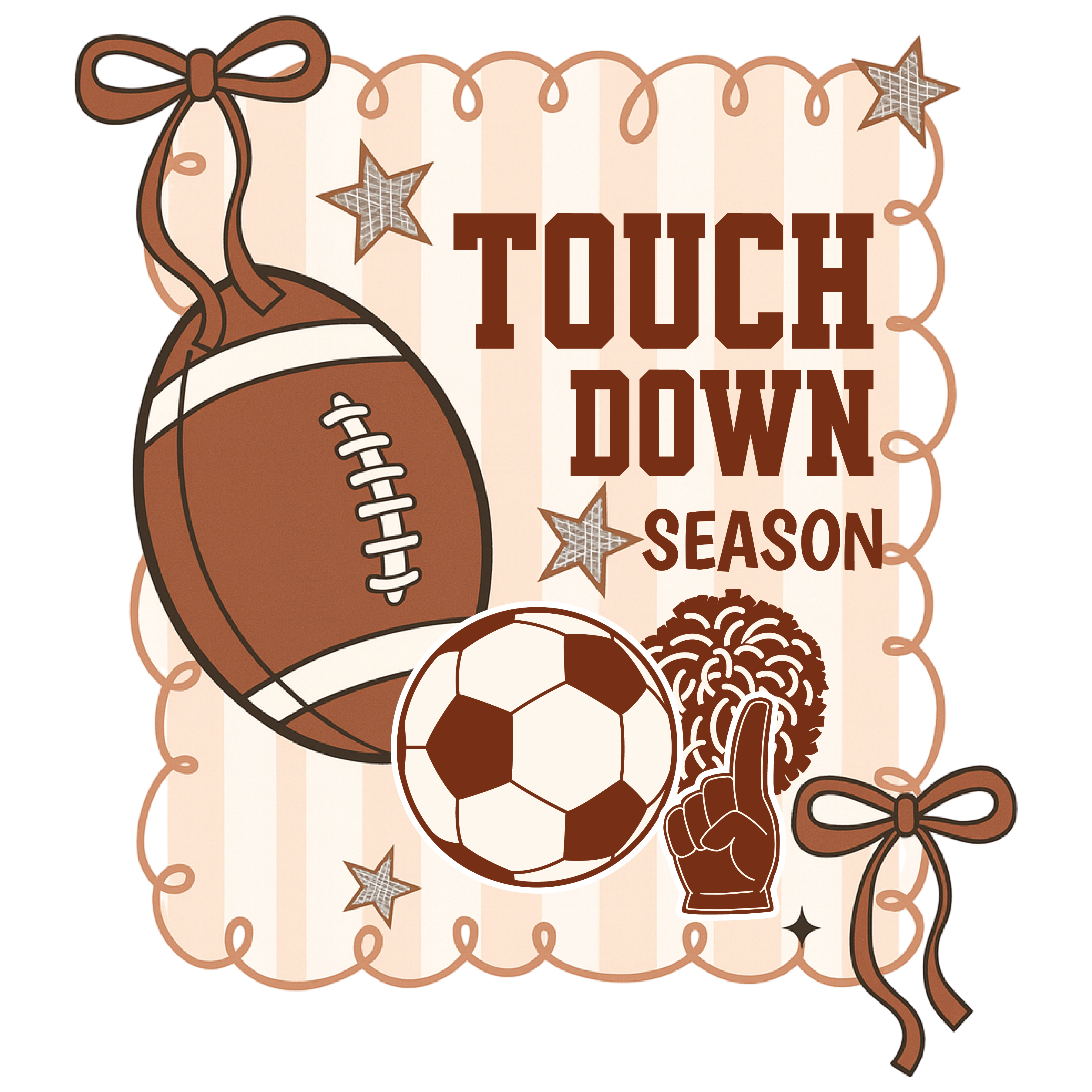 🏈 Touchdown Season – Neutral Sports DTF Transfer