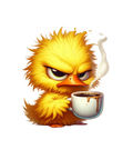 I Try To Be A NIce Person But Sometimes My Mouthh Does Not Agree  – Funny Chick Graphic Transfer in white Text
