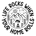 Minimal Camping Tent Icon – Simple Outdoor Design ⛺✨
