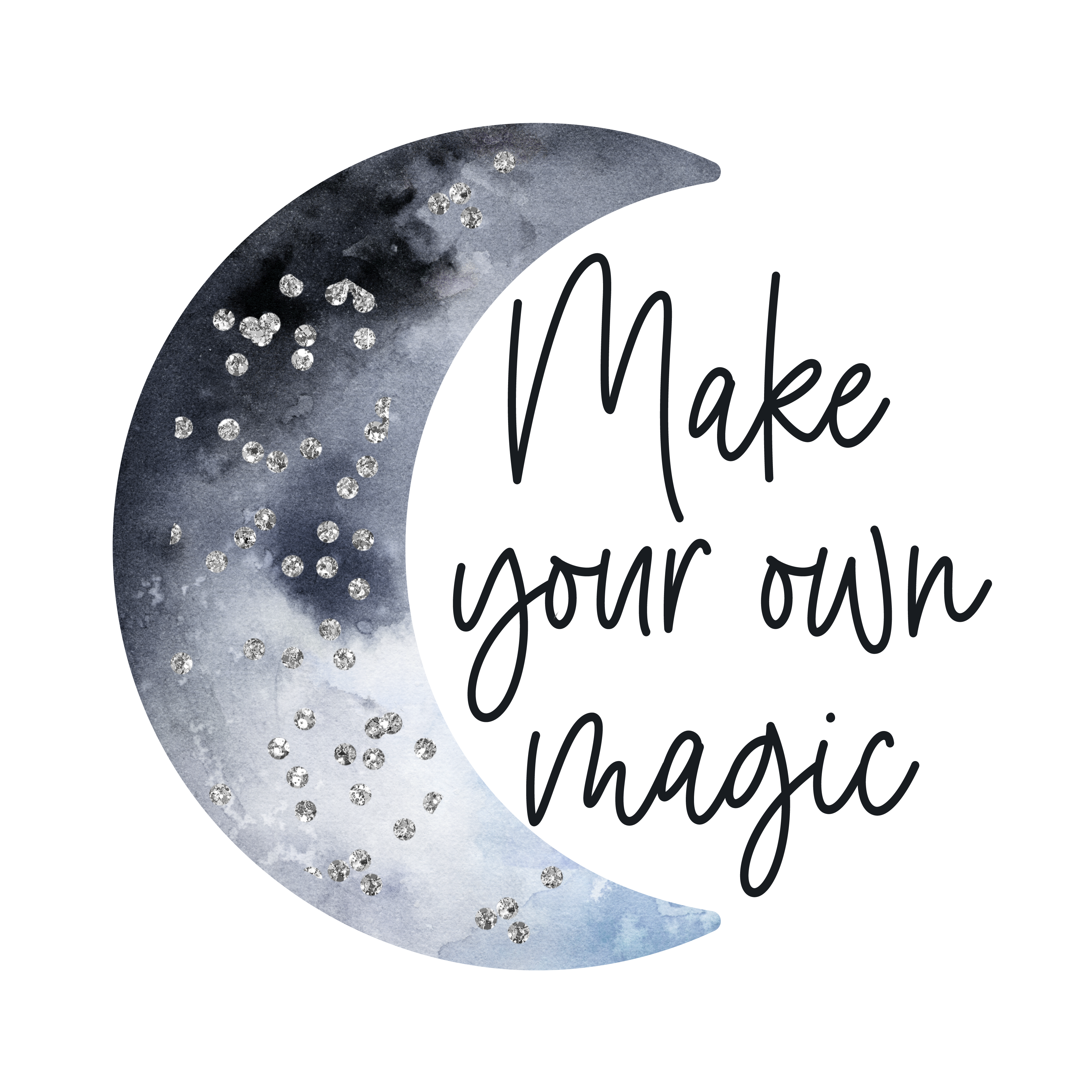 🌙 Make Your Own Magic DTF Transfer – Celestial Moon Design