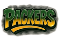 💚💛 Packers Bubble Text – Green & Gold DTF Transfer
