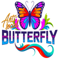 🦋 “Anti-Social Butterfly” DTF Transfer