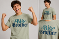 Big Brother Typography – Sibling Pride DTF Transfer 💙