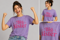 Big Sister – Cute Pink Typography DTF Transfer 💖