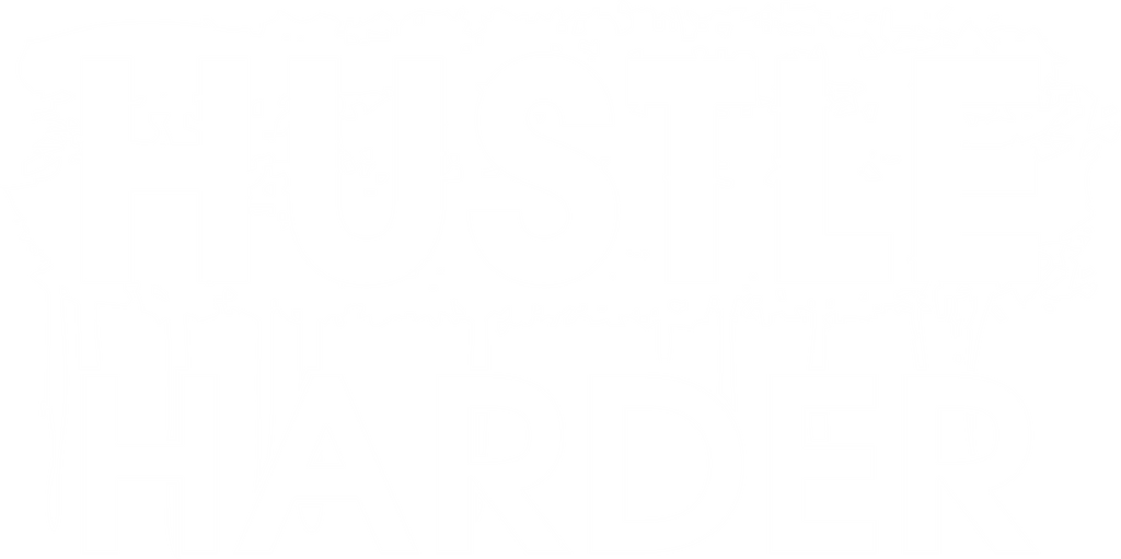 HUSTLE HARDER – Drip Style Graphic Tee / DTF Transfer